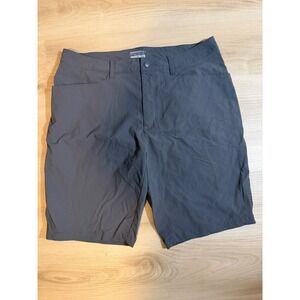 Merrell Mens Hiking Shorts Dark Gray Nylon Blend Size 34 Outdoor Trail Trekking